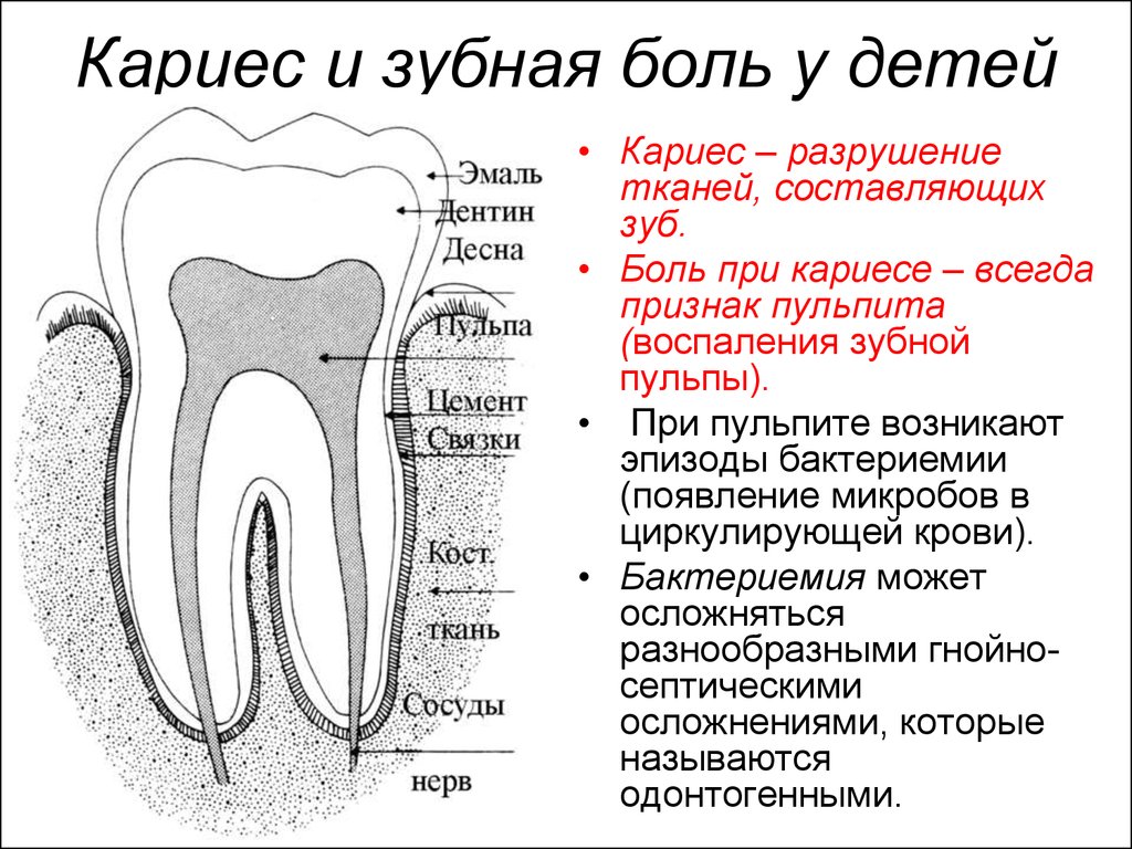 Сколько может болеть зуб после