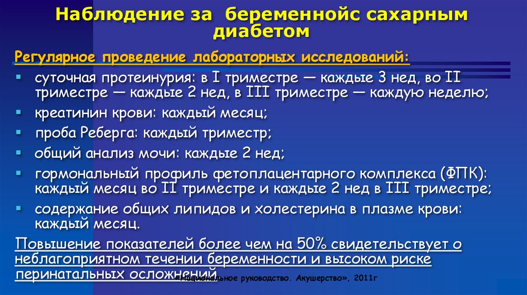 Клинические рекомендации акушерство