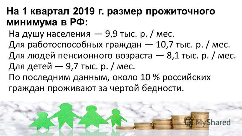 Прожиточный минимум на душу населения в рф. Прожиточный минимум в Дагестане 2019.