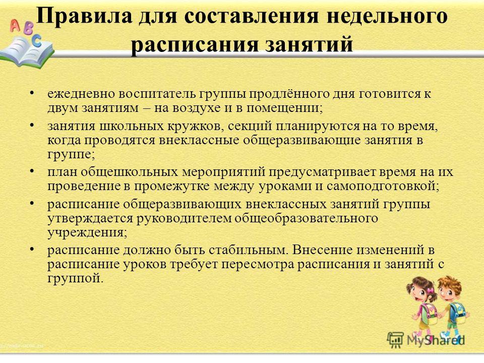 Гпд 1 класс занятие. Занятия в группе продленного дня. План дня продленного дня. Группа продлённого дня в школе. План воспитателя ГПД В школе.