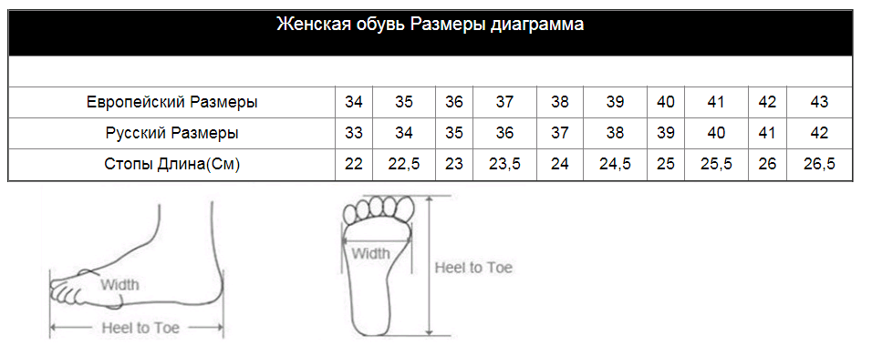 38 размер обуви европейский женский