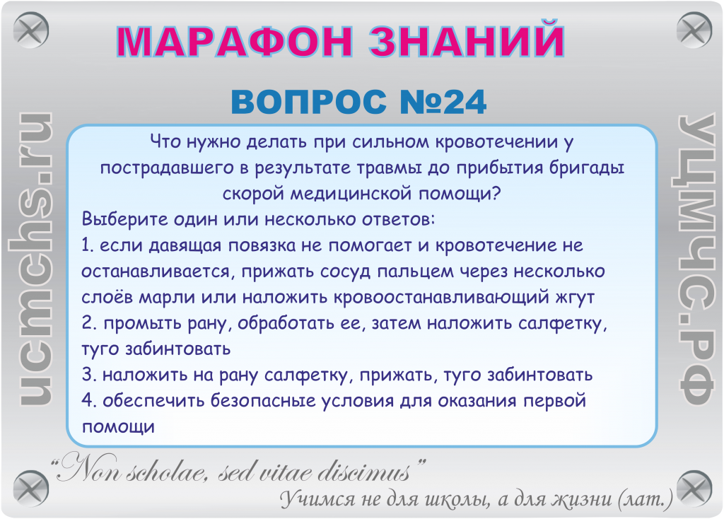 Скажите что нужно сделать. Что нужно делать при сильном кровотечении пострадавшего. Что следует делать при прибытии бригады скорой помощи?. Что делать при при. Выберите один или несколько ответов:.