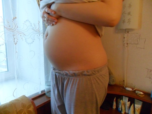 Маленький живот у беременной
