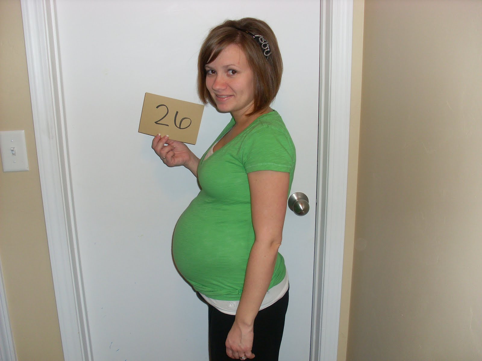 26 неделя беременности фото живота