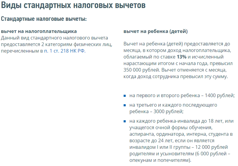 Налоговый вычет на родившегося ребенка. Стандартный налоговый вычет на детей опекуну. Льготы НДФЛ на детей. Стандартный вычет на ребенка инвалида. Заявление на вычет НДФЛ на ребенка инвалида.