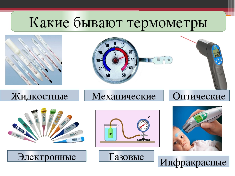 Типы термометров. Виды термометров физика. Разновидности термометров. Различные виды термометров. Какие бывают термоматы.