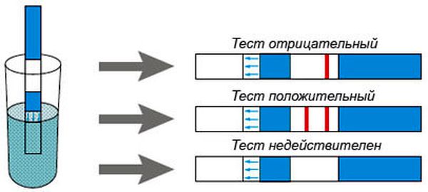 Как правильно пользоваться тестом на беременность в картинках