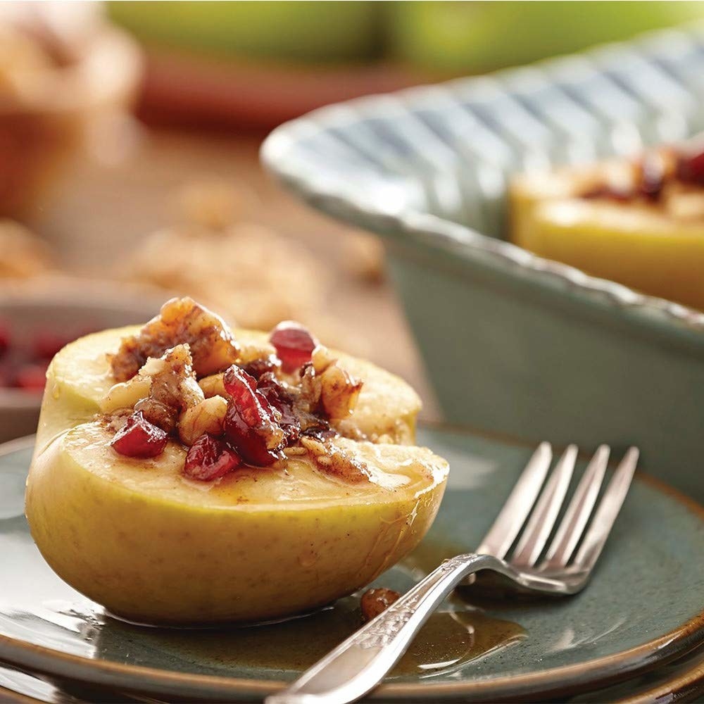 Яблоки в духовке с творогом и медом рецепт с фото