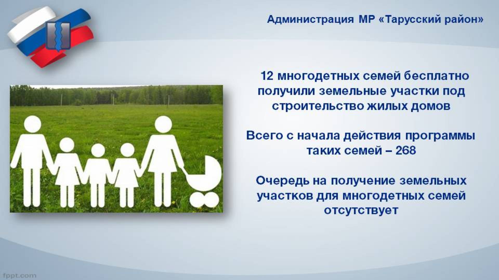 Россия является членом семьи. Многодетная семья для презентации. Условия для государственной поддержки многодетных семей. Земельные участки многодетным семьям. Программа для многодетных семей.