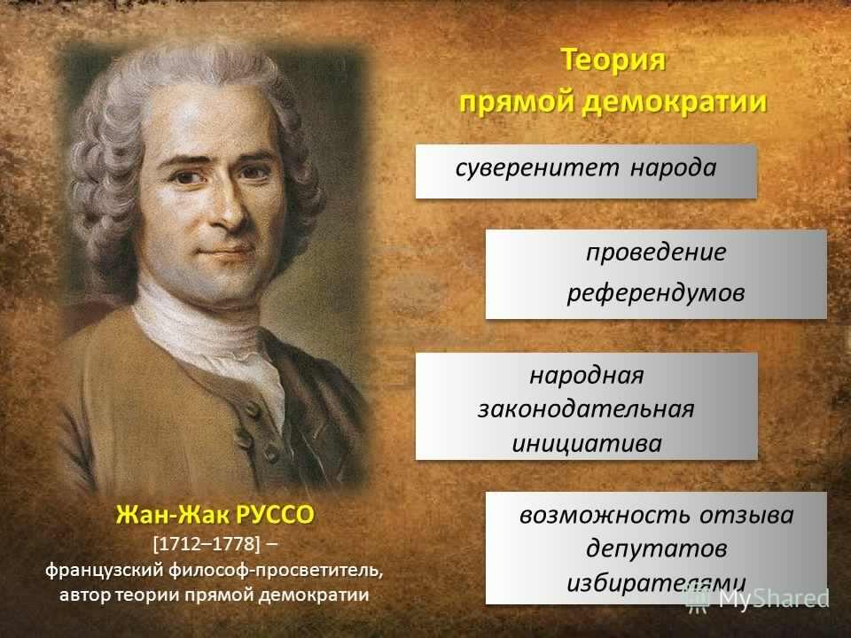 Жак руссо теория