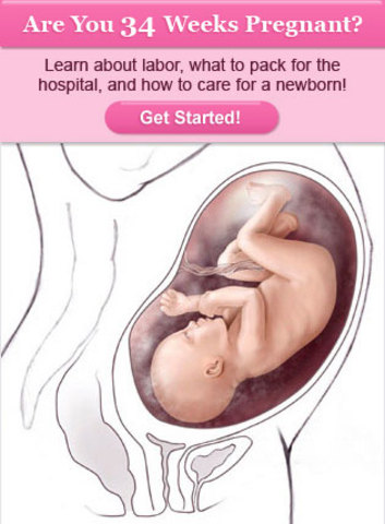 Как лежит ребенок в животе на 35 неделе беременности фото
